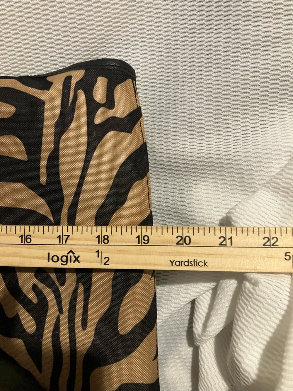 Zebra print in tan and black multi bags 4in1 - Picture 2 of 16